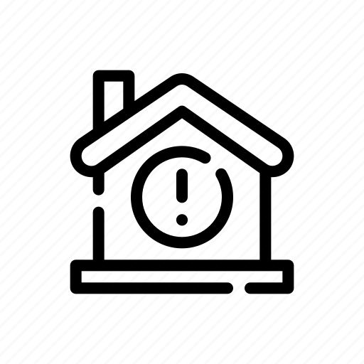 House, smart, home, notification, communications, alert icon - Download on Iconfinder