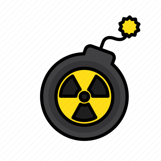 Bomb, danger, nuclear, radiation, radioactivity, war icon - Download on Iconfinder