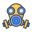 biohazard, respirator, suit, protective mask