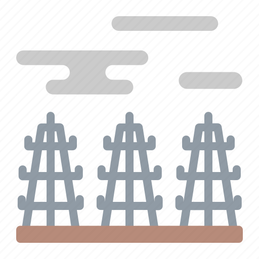 Tower, nuclear, science, acid rain, power, nuclear plant icon - Download on Iconfinder