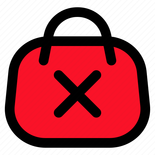 Bag, remove, delete, discard, trash icon - Download on Iconfinder