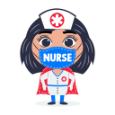 nurse mask, face mask, protection, medical, caretaker