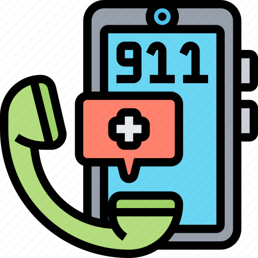 Emergency, call, rescue, paramedic, hospital icon - Download on Iconfinder