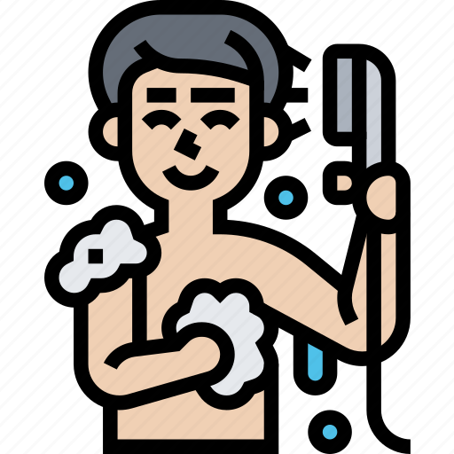 Shower, bathroom, clean, hygiene, wash icon - Download on Iconfinder