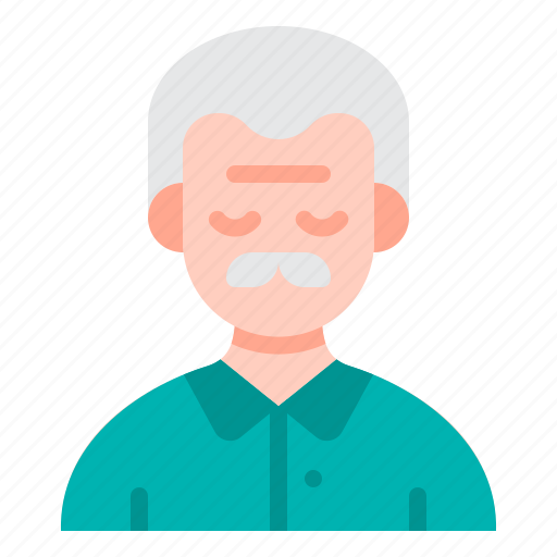 Elderly, old, man, grandfather, user, avatar, person icon - Download on Iconfinder