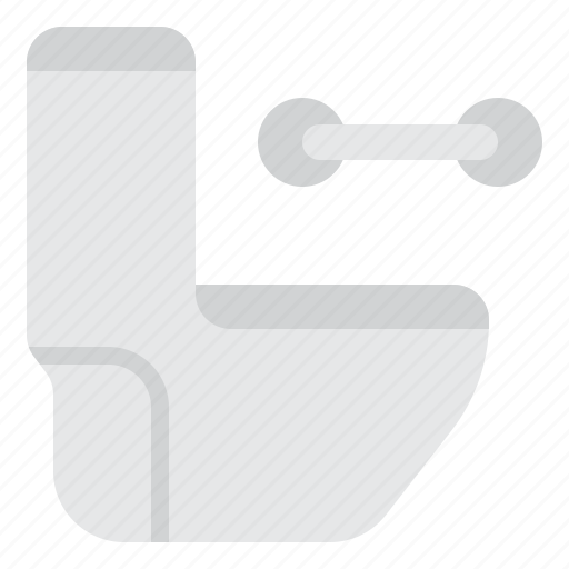Toilet, wc, elderly, bathroom, washroom, sanitary, adult icon - Download on Iconfinder