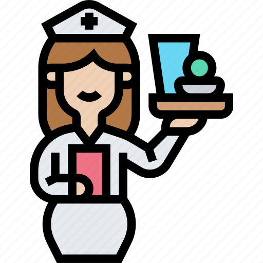 Nurse, hospital, assistant, caregiver, healthcare icon - Download on Iconfinder