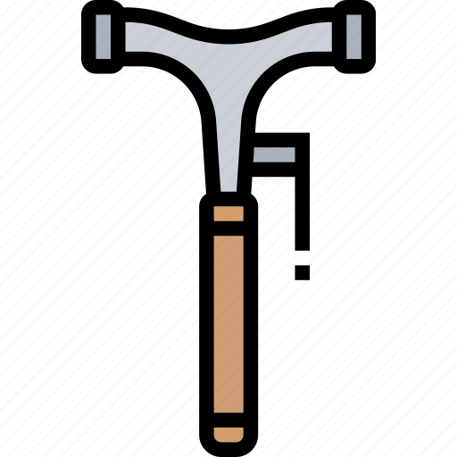 Walking, stick, cane, support, assistance icon - Download on Iconfinder