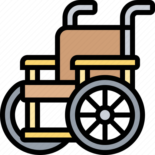 Wheelchair, handicap, disabled, adult, support icon - Download on Iconfinder