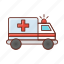 ambulance, rescue, medical, van, emergency 