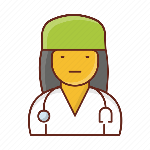 Doctor, nurse, medical, staff, women icon - Download on Iconfinder