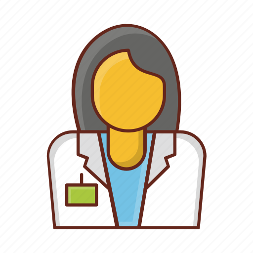 Female, doctor, physician, medical, professional icon - Download on Iconfinder