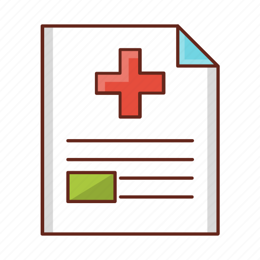 Medical, report, file, document, hospital icon - Download on Iconfinder