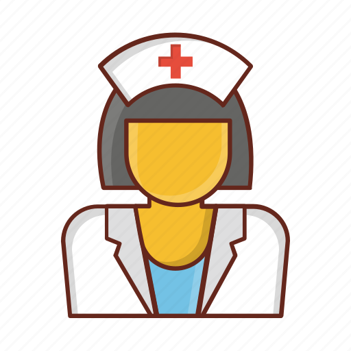 Nurse, doctor, physician, female, professional icon - Download on Iconfinder