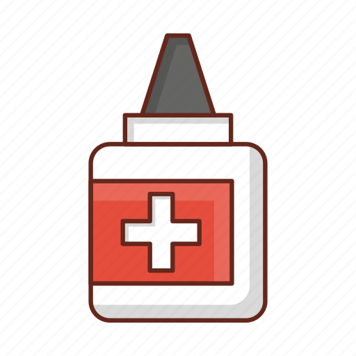Pyodine, injury, emergency, healthcare, kit icon - Download on Iconfinder
