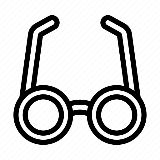 Glasses, eyeglasses, spectacles, vision correction, visual aid icon - Download on Iconfinder