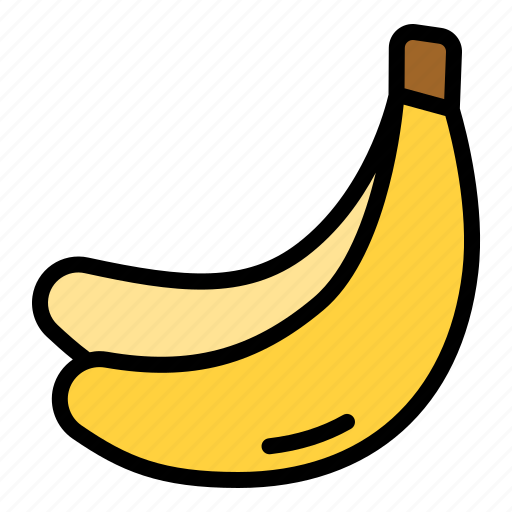 Banana, fruit, nutrition, food, healthy icon - Download on Iconfinder