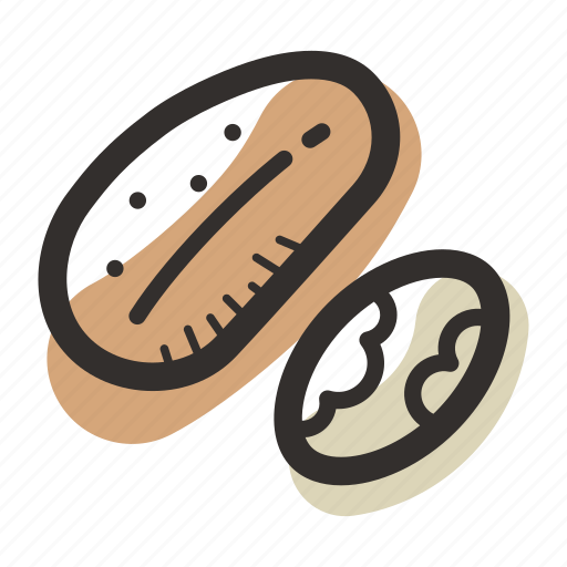 Brazil nut, food, healthy, nut, protein, snack icon - Download on Iconfinder