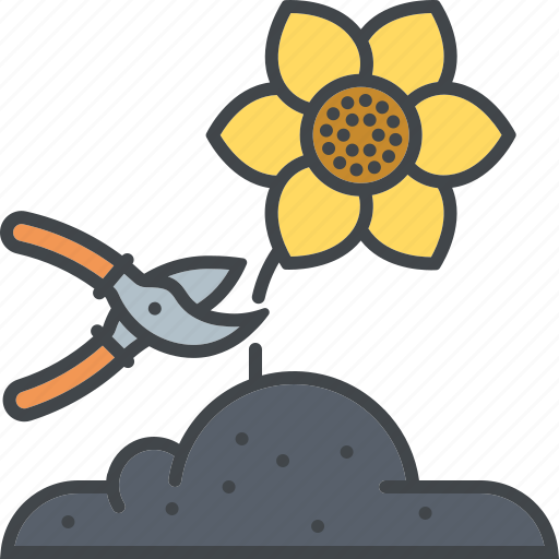 Clipping, cutting, equipment, flower, flower bed, garden, gardening icon - Download on Iconfinder