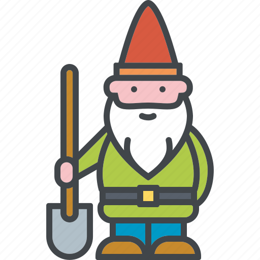 Decoration, figurine, garden, garden gnome, gardening icon - Download on Iconfinder
