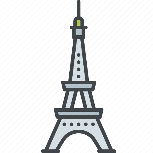 Building, eiffel tower, france, landmark, monument, paris, tourism icon - Download on Iconfinder