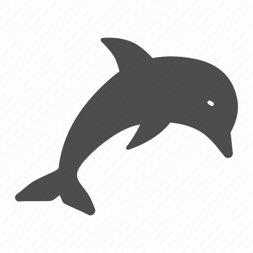 Dolphin, fish, nature, animal, tail, fin, bounce icon - Download on Iconfinder