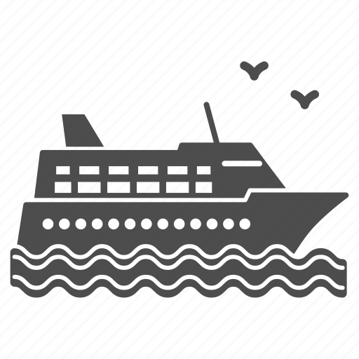 Ship, travel, journey, wave, vessel, transport, cruise icon - Download on Iconfinder