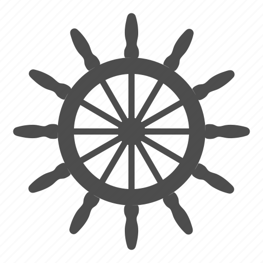 Wheel, ship, boat, helm, steering, yacht icon - Download on Iconfinder