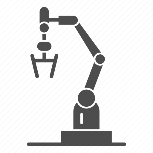 Robot, tech, machine, industrial, hand, stand, conveyor icon - Download on Iconfinder