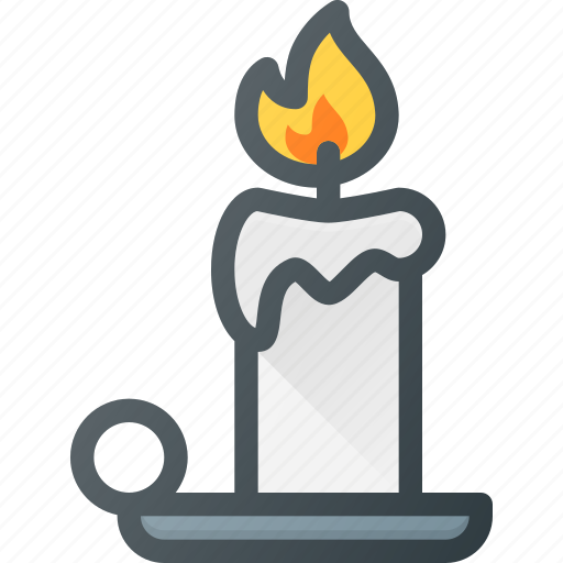 Candel, flame, light icon - Download on Iconfinder