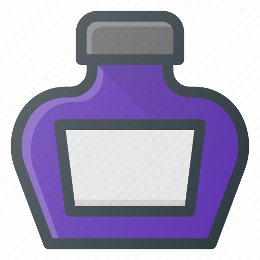 Back, hand, ink, pot, school, write icon - Download on Iconfinder