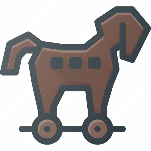 Hide, horse, infiltrate, tojan icon - Download on Iconfinder