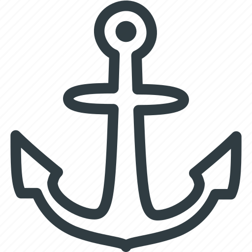 Anchor, hook, navy, see, ship icon - Download on Iconfinder