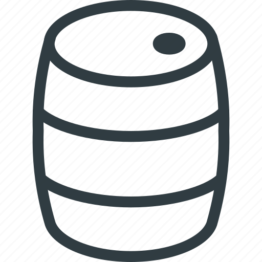 Barrel, beer, beverage, drink, wine icon - Download on Iconfinder