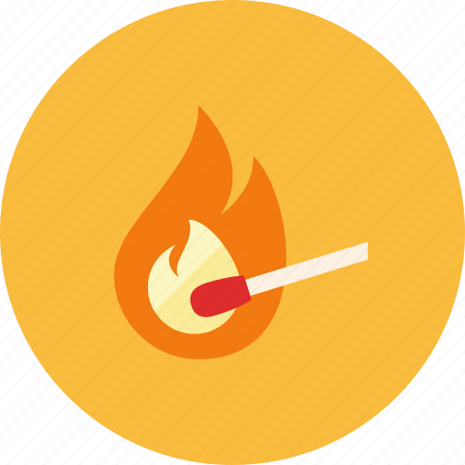 Match stick, matches, flame icon - Download on Iconfinder