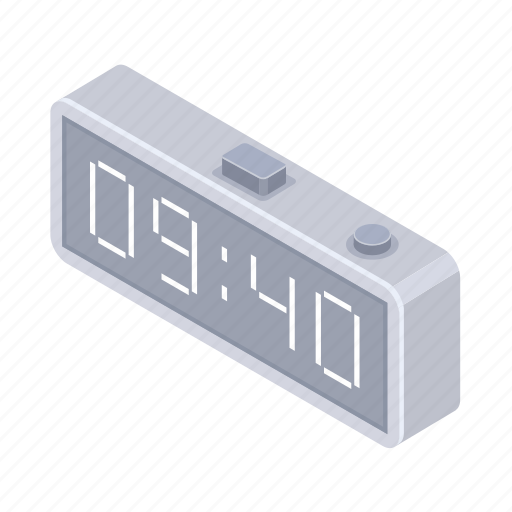 Alarm clock, clock, electronic watch, time icon - Download on Iconfinder