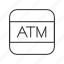 atm, atm button, automated teller machine, bank, card, cash, money 