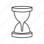 clock, hour, hourglass, sand clock, sand timer, sandglass, time 
