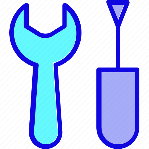 Equipment, repair, screwdriver, spanner, tool, tools, wrench icon - Download on Iconfinder