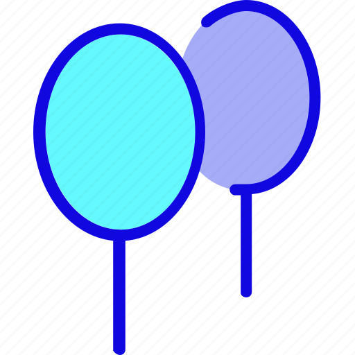 Air, balloon, birthday, celebration, decoration, objects, party icon - Download on Iconfinder