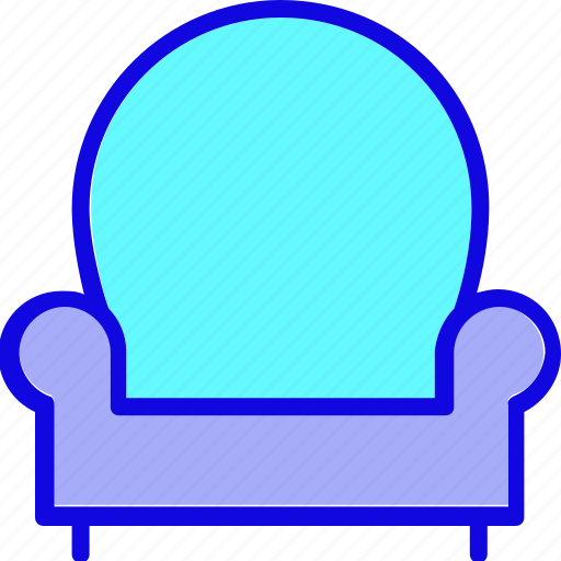 Armchair, chair, couch, furniture, objects, seat, sofa icon - Download on Iconfinder