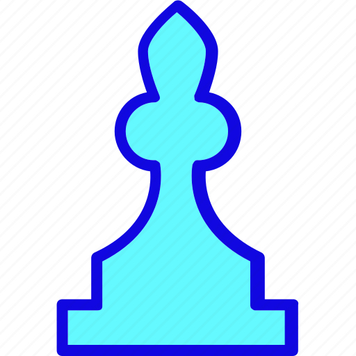 Bishop, chess, gane, objects, piece, strategy icon - Download on Iconfinder