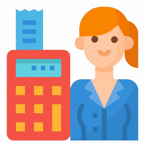 Accountant, avatar, business, occupation icon - Download on Iconfinder