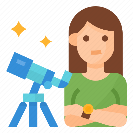 Astronomer, avatar, observer, occupation icon - Download on Iconfinder
