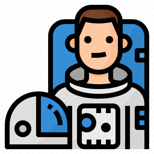 Astronaut, avatar, occupation, space icon - Download on Iconfinder