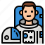 astronaut, avatar, occupation, space 