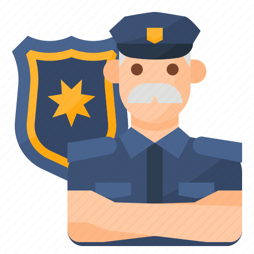 Avatar, occupation, police, policeman icon - Download on Iconfinder
