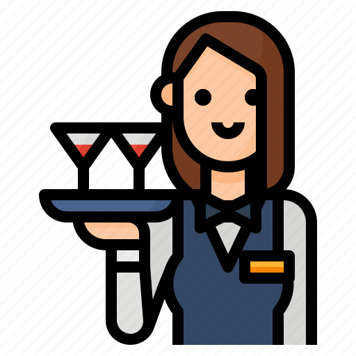 Avatar, occupation, staff, waitress icon - Download on Iconfinder