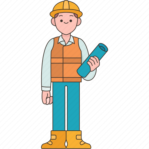 Engineer, architect, construction, civil, industrial icon - Download on Iconfinder