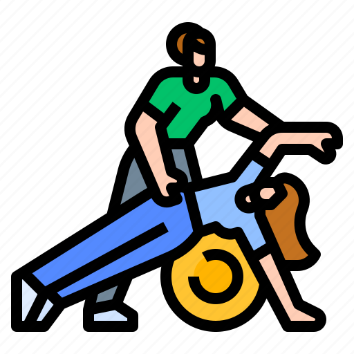 Exercise, fitness, physical, therapist, therapy icon - Download on Iconfinder